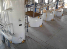Animal oil refining equipment