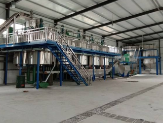 Animal oil refining equipment