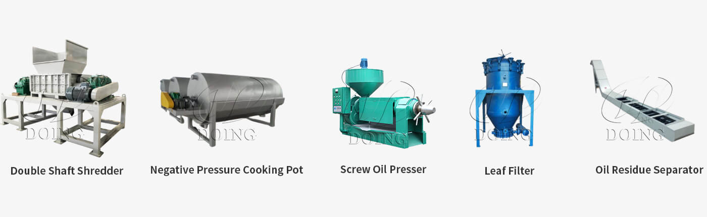 animal oil equipment