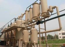 Plastic oil refining equipment