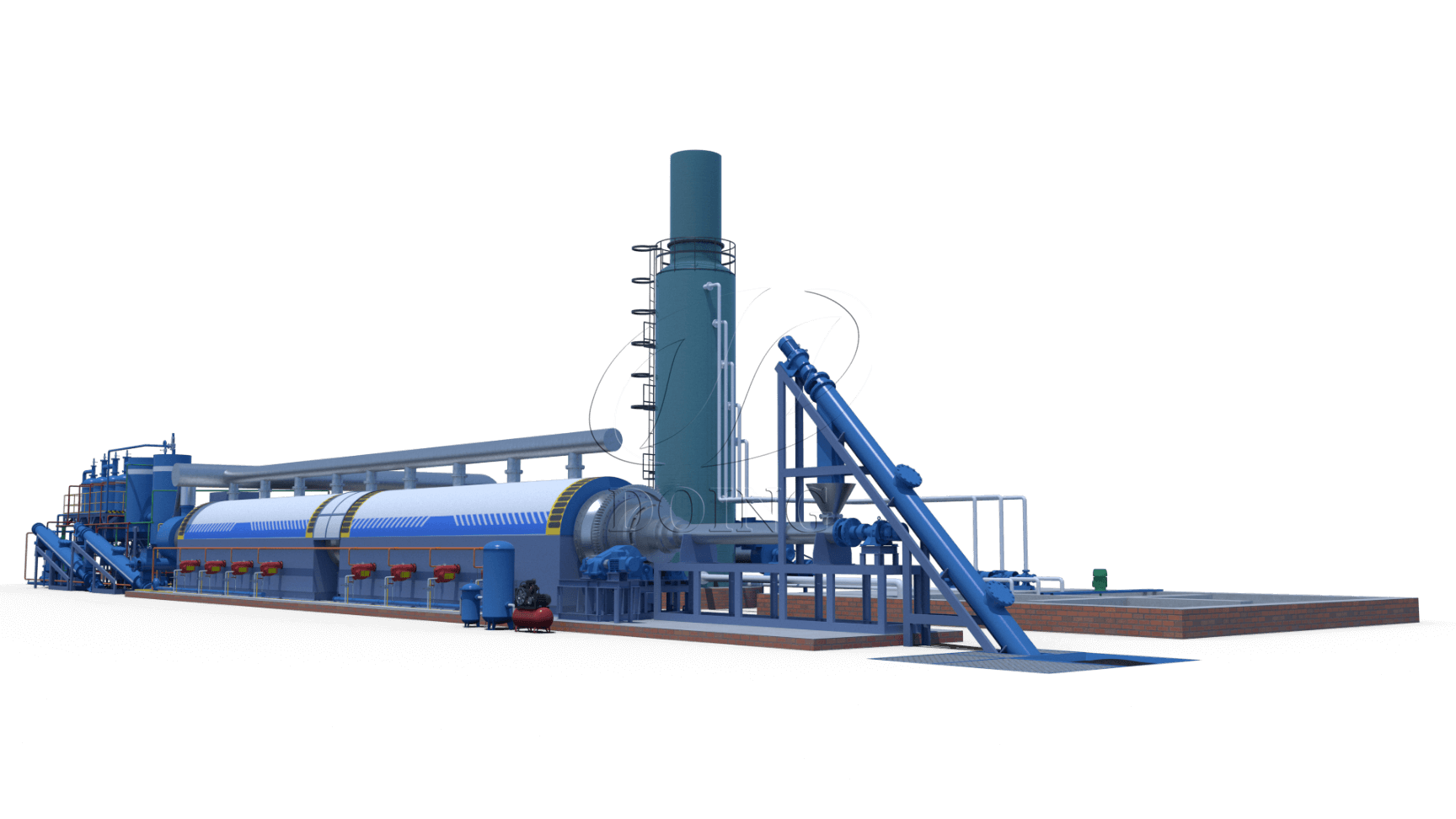 Fully Continuous Pyrolysis Plant