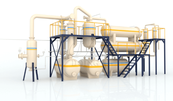 Tire refining equipment