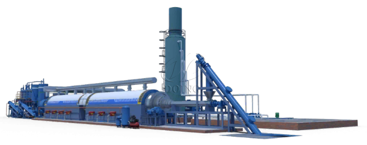 Fully continuous refinery equipment