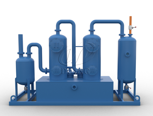 Old tire refining equipment